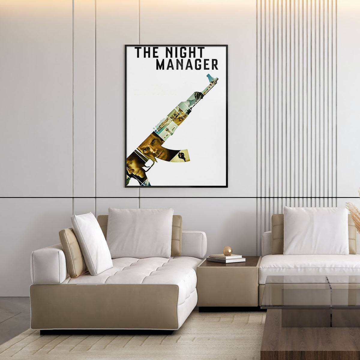 Flex Designs Poster The Night Manager Minimalist 11 x 17" Home Goods - TV Show 2016 TV Show Poster
