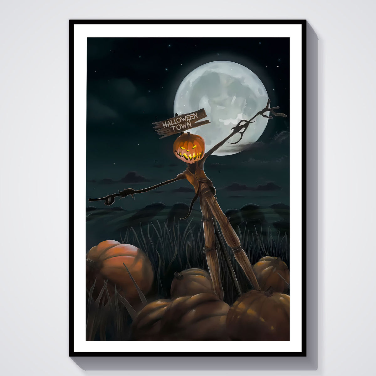 Flex Designs Poster The Nightmare Before Christmas 5 x 7" Home Goods - Movie 1993 Movie Poster