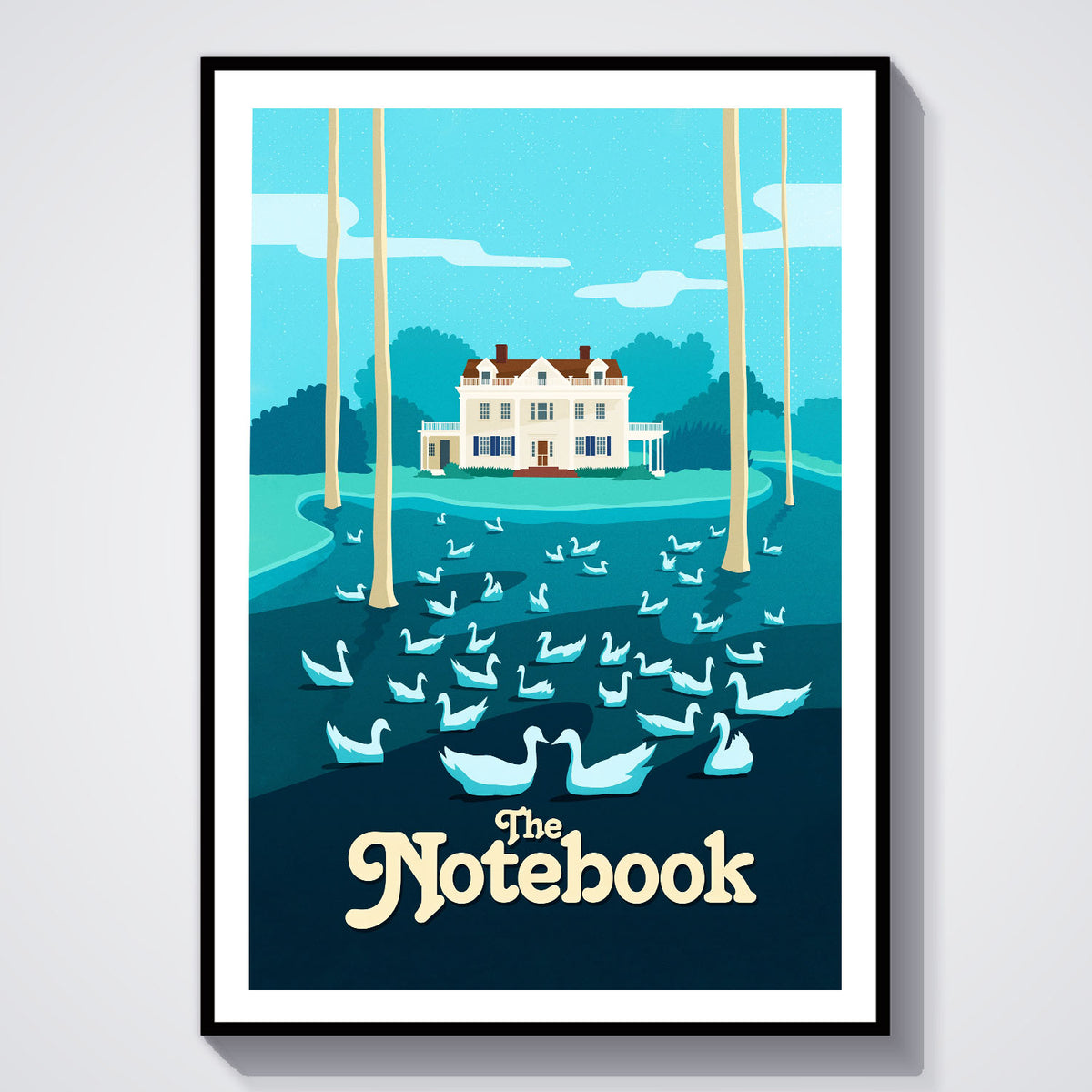 Flex Designs Poster The Notebook Sketch 5 x 7" Home Goods - Movie 2004 Movie Poster