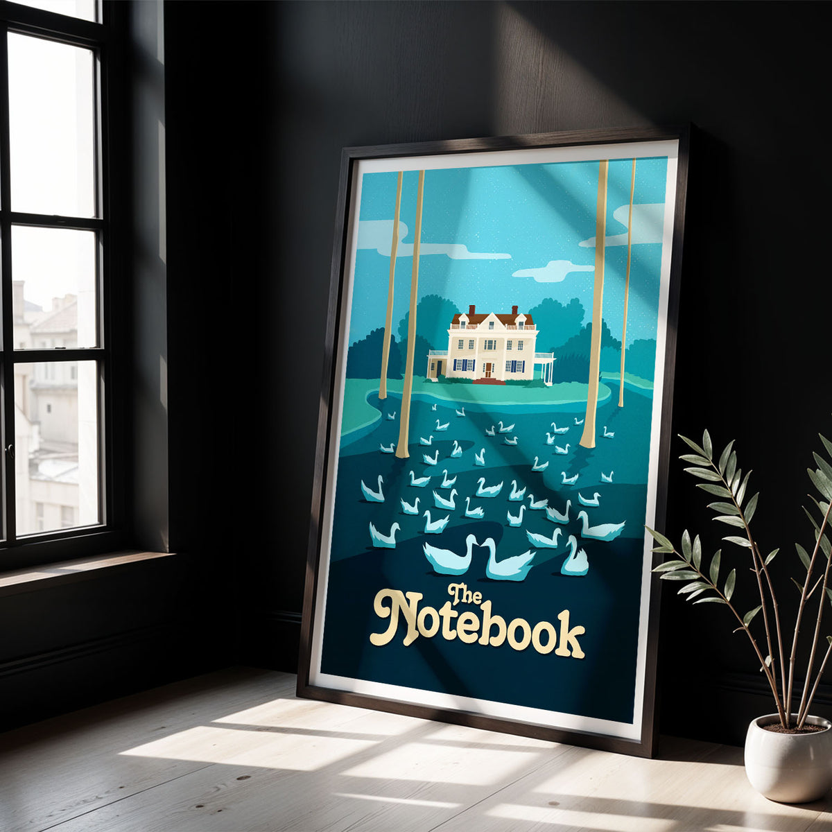 Flex Designs Poster The Notebook Sketch 5 x 7" Home Goods - Movie 2004 Movie Poster