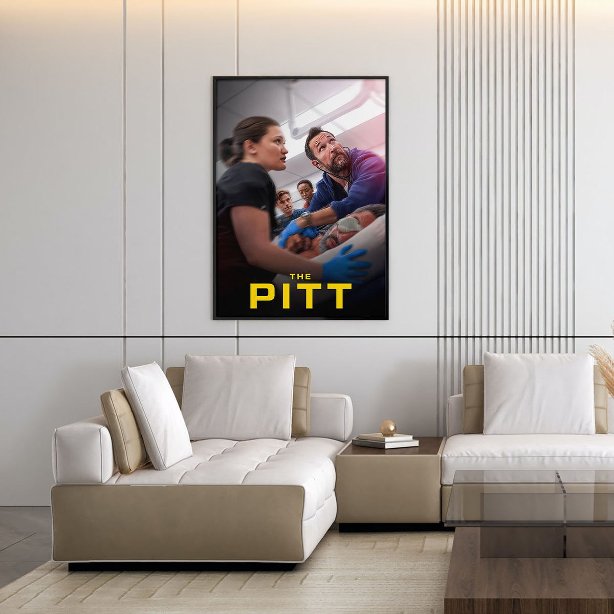 Flex Designs Poster The Pitt 11 x 17" Home Goods - TV Show 2025 TV Show Poster