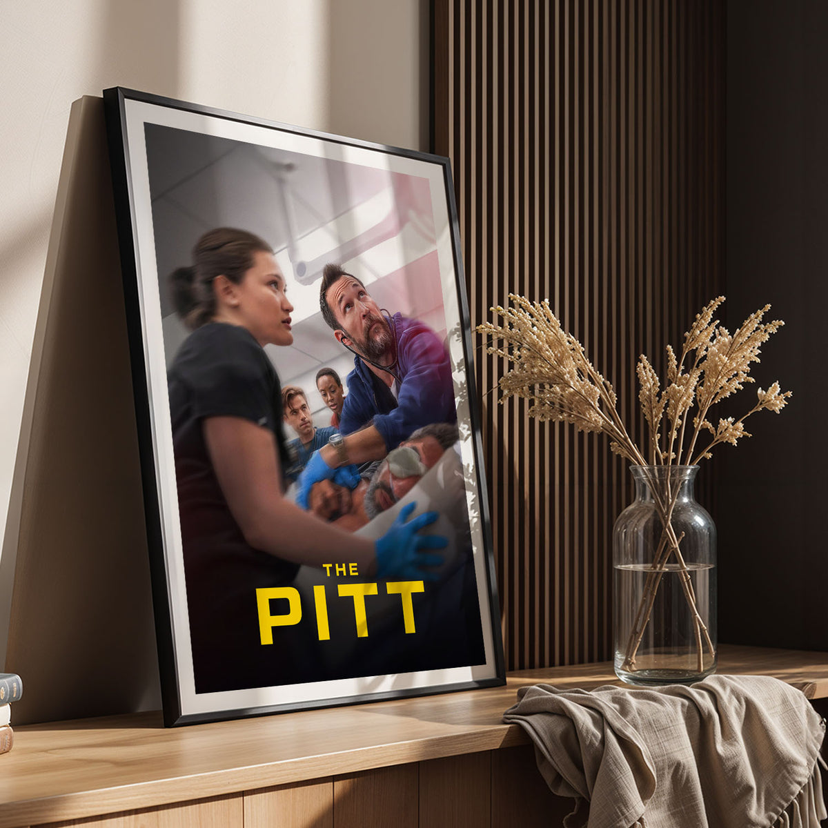 Flex Designs Poster The Pitt 11 x 17" Home Goods - TV Show 2025 TV Show Poster