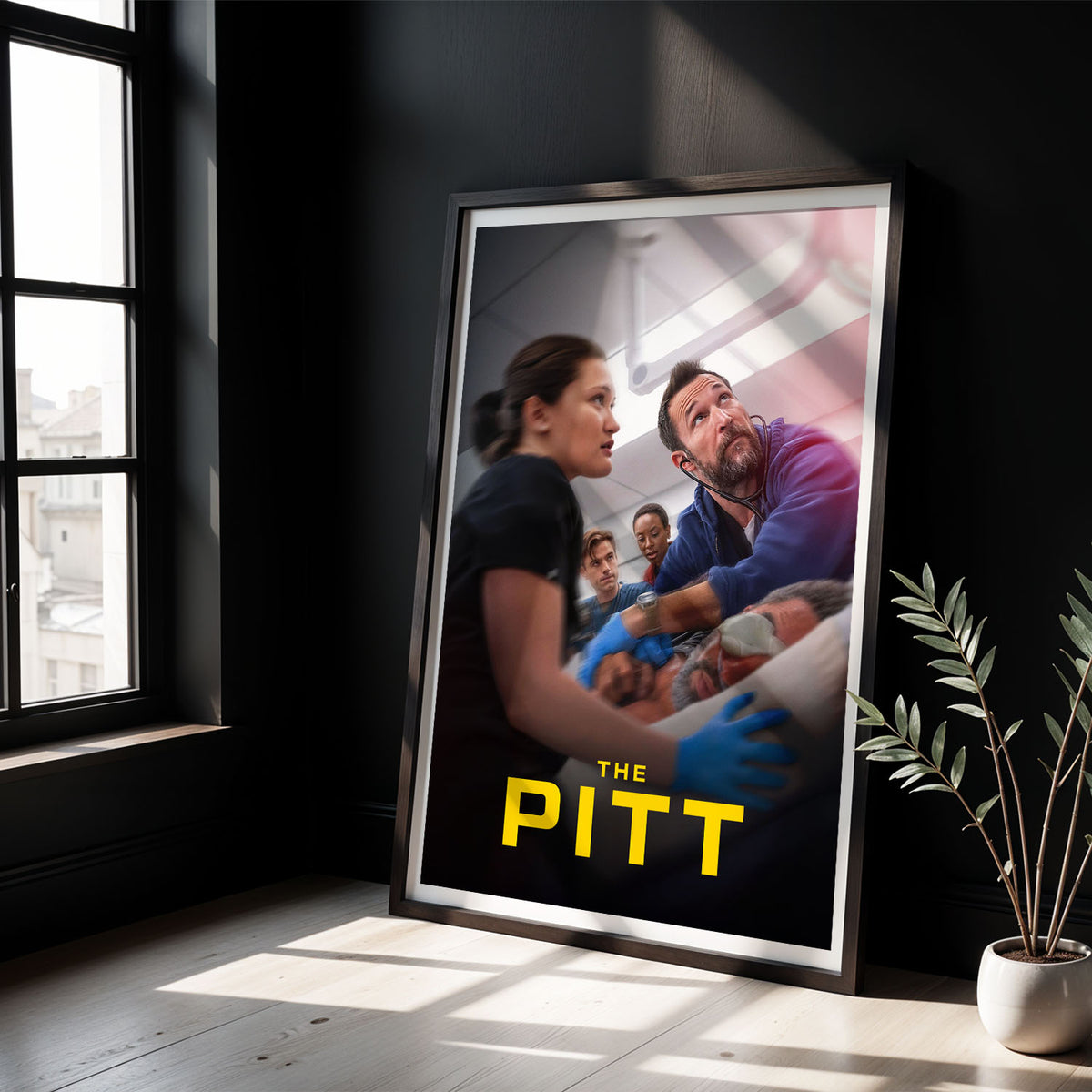 Flex Designs Poster The Pitt 5 x 7" Home Goods - TV Show 2025 TV Show Poster
