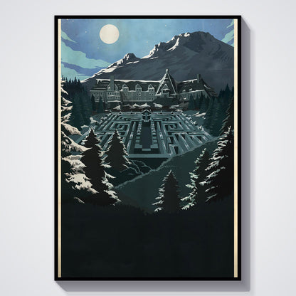 Flex Designs Poster The Shining Sketch 11 x 17" Home Goods - Movie 1980 Movie Poster