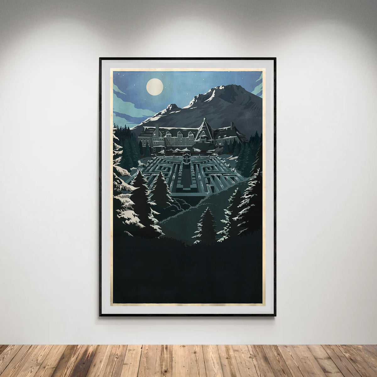 Flex Designs Poster The Shining Sketch 5 x 7" Home Goods - Movie 1980 Movie Poster