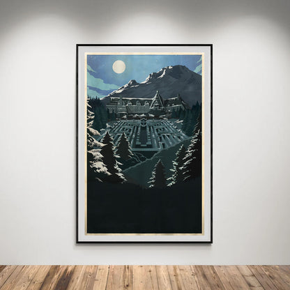 Flex Designs Poster The Shining Sketch 5 x 7" Home Goods - Movie 1980 Movie Poster