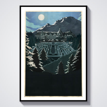 Flex Designs Poster The Shining Sketch 5 x 7" Home Goods - Movie 1980 Movie Poster