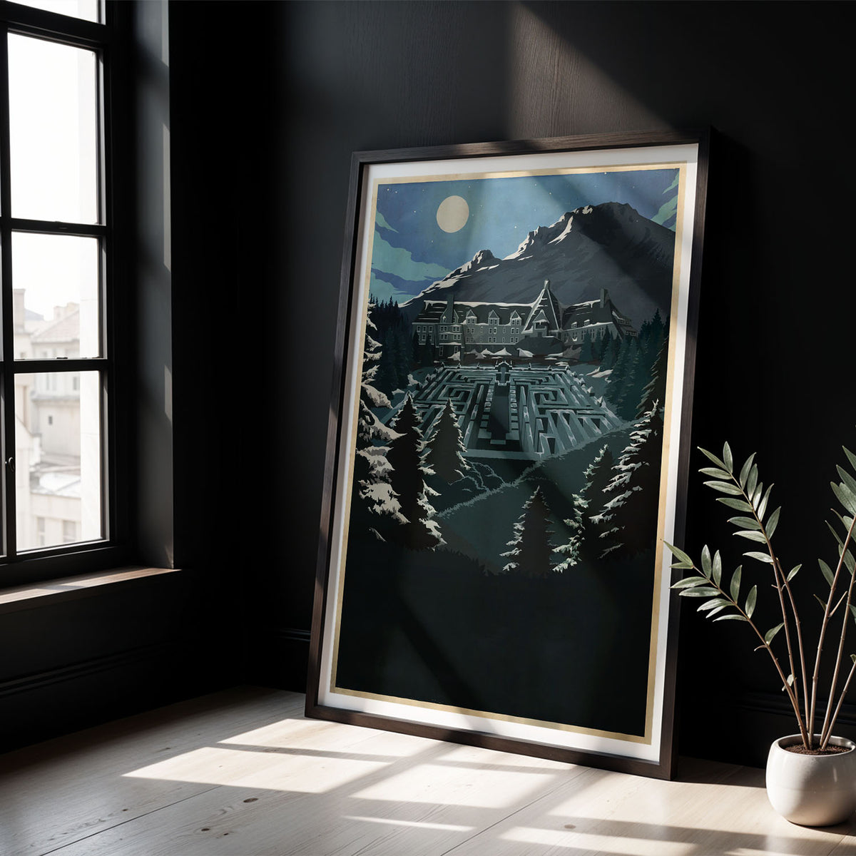 Flex Designs Poster The Shining Sketch 5 x 7" Home Goods - Movie 1980 Movie Poster