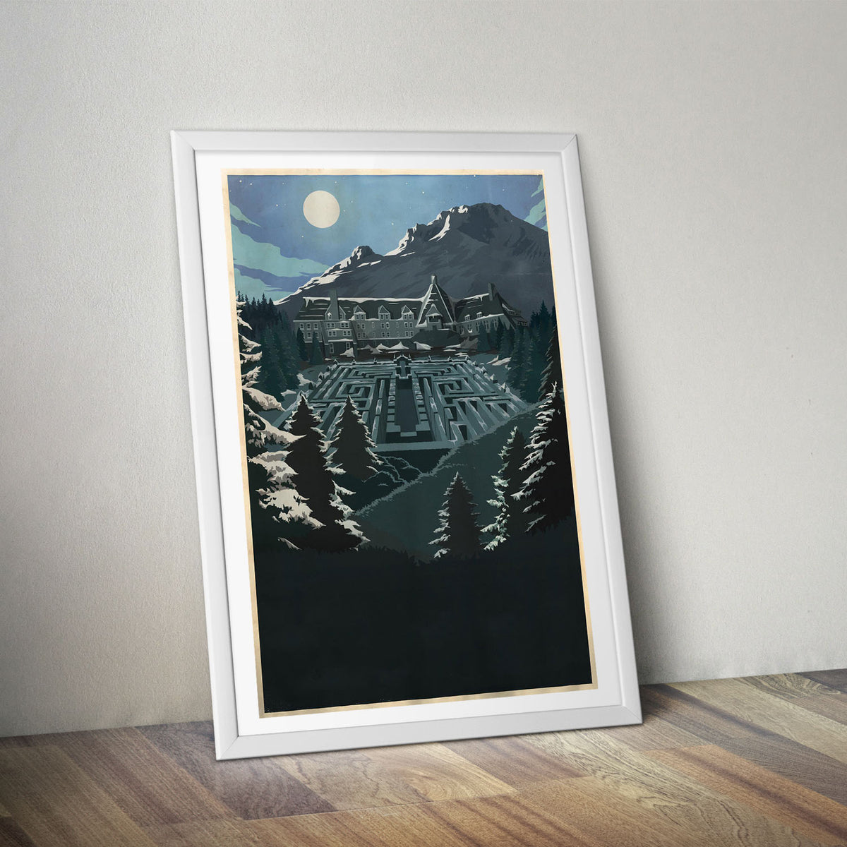 Flex Designs Poster The Shining Sketch 5 x 7" Home Goods - Movie 1980 Movie Poster