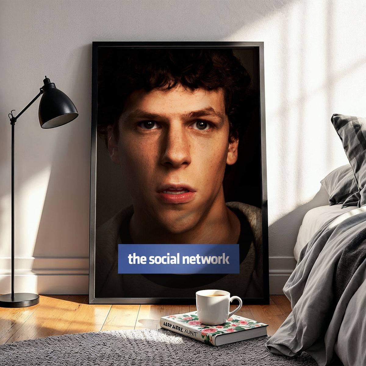 Flex Designs Poster The Social Network 11 x 17" Home Goods - Movie 2010 Movie Poster