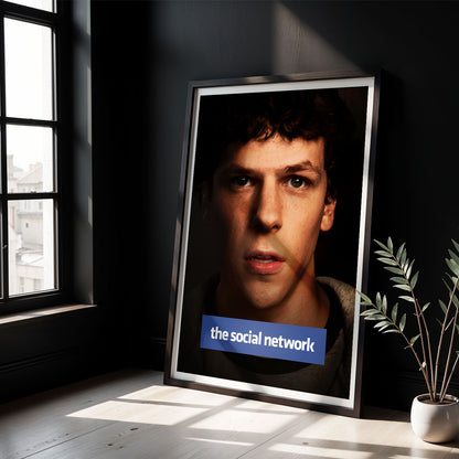 Flex Designs Poster The Social Network 5 x 7" Home Goods - Movie 2010 Movie Poster