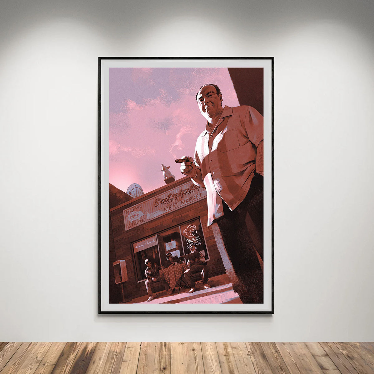 Flex Designs Poster The Sopranos 5 x 7" Home Goods - TV Show 1999 TV Show Poster