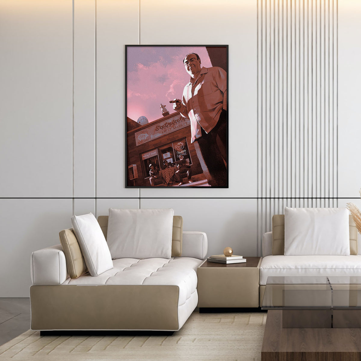 Flex Designs Poster The Sopranos 11 x 17" Home Goods - TV Show 1999 TV Show Poster
