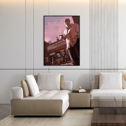 Flex Designs Poster The Sopranos 11 x 17" Home Goods - TV Show 1999 TV Show Poster