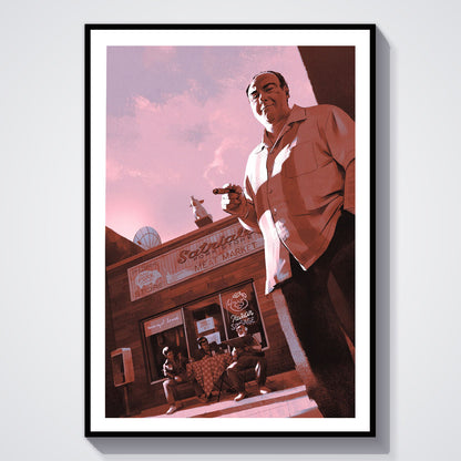 Flex Designs Poster The Sopranos 5 x 7" Home Goods - TV Show 1999 TV Show Poster