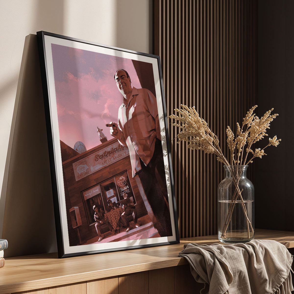 Flex Designs Poster The Sopranos 11 x 17" Home Goods - TV Show 1999 TV Show Poster