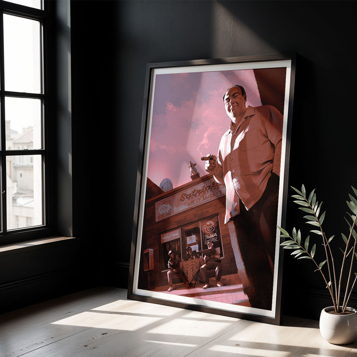 Flex Designs Poster The Sopranos 5 x 7" Home Goods - TV Show 1999 TV Show Poster