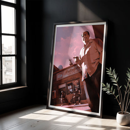 Flex Designs Poster The Sopranos 5 x 7" Home Goods - TV Show 1999 TV Show Poster