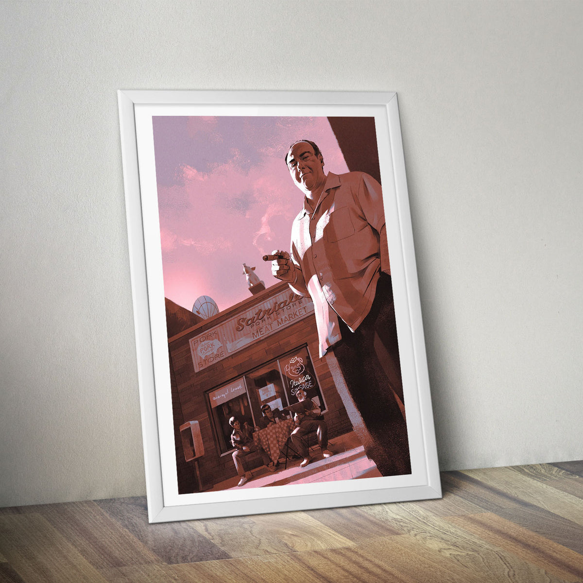 Flex Designs Poster The Sopranos 5 x 7" Home Goods - TV Show 1999 TV Show Poster