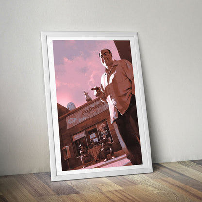 Flex Designs Poster The Sopranos 5 x 7" Home Goods - TV Show 1999 TV Show Poster