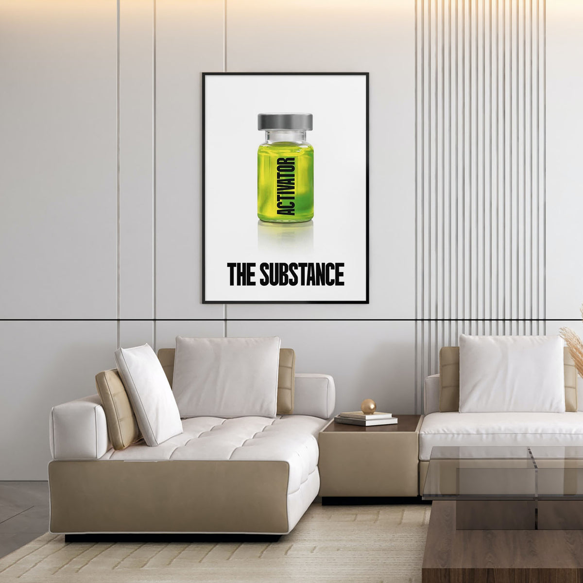 Flex Designs Poster The Substance 11 x 17" Home Goods - Movie 2024 Movie Poster