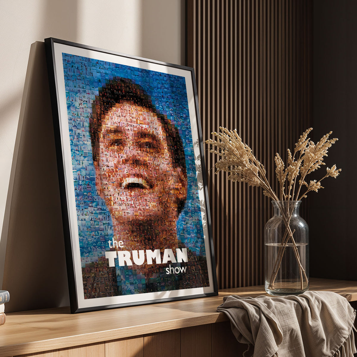 Flex Designs Poster The Truman Show Cover 11 x 17" Home Goods - Movie 1998 Movie Poster