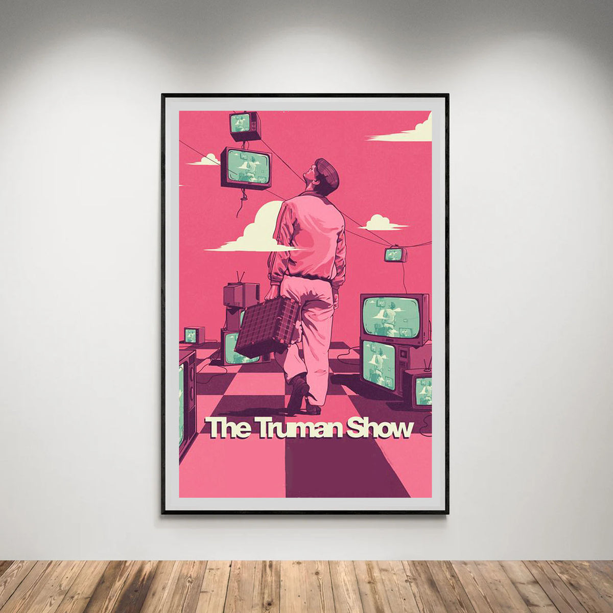 Flex Designs Poster The Truman Show 5 x 7" Home Goods - Movie 1998 Movie Poster