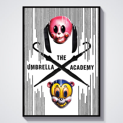 Flex Designs Poster The Umbrella Academy Minimalist 11 x 17" Home Goods - TV Show 2019 TV Show Poster