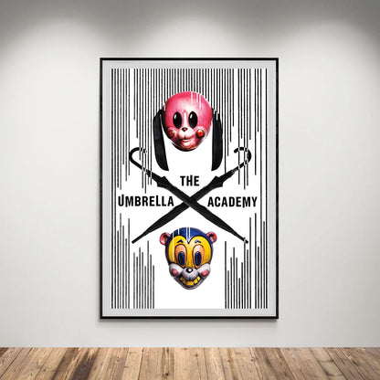 Flex Designs Poster The Umbrella Academy Minimalist 5 x 7" Home Goods - TV Show 2019 TV Show Poster