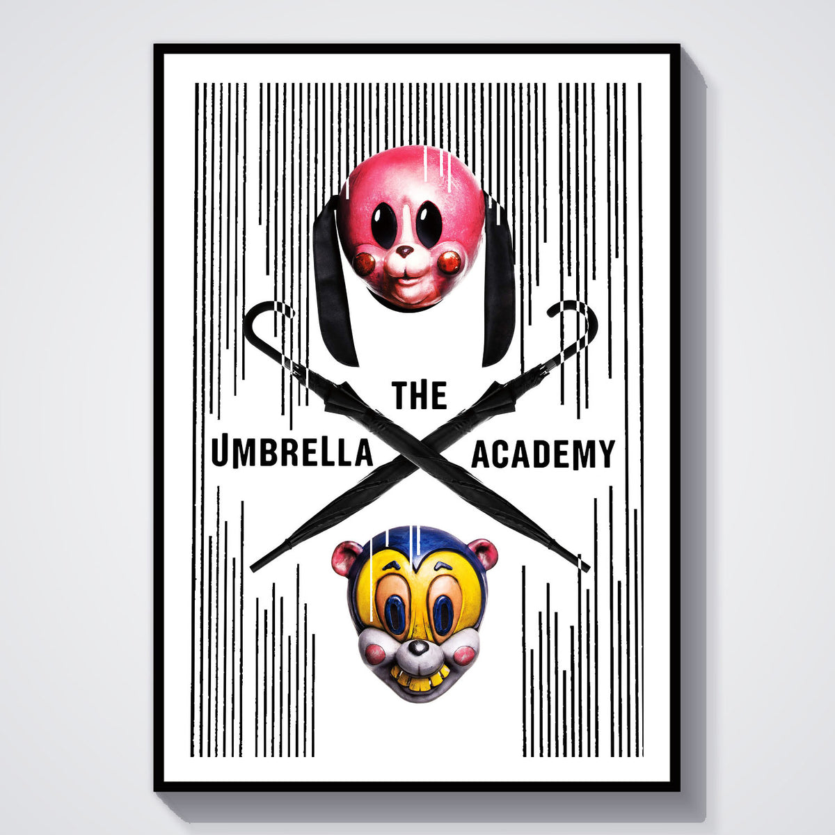 Flex Designs Poster The Umbrella Academy Minimalist 5 x 7" Home Goods - TV Show 2019 TV Show Poster