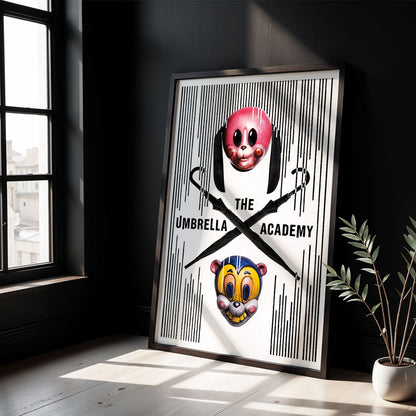 Flex Designs Poster The Umbrella Academy Minimalist 5 x 7" Home Goods - TV Show 2019 TV Show Poster