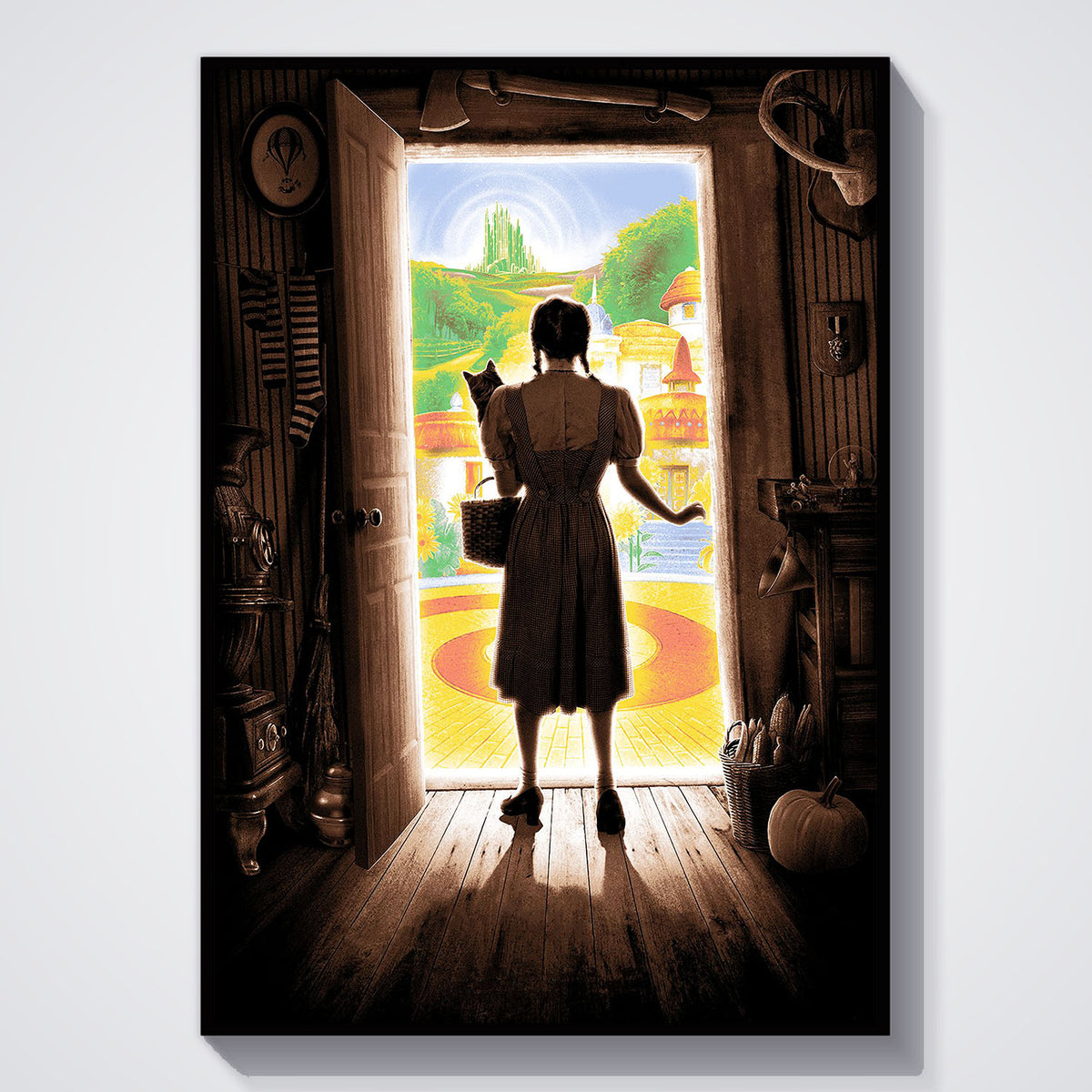 Flex Designs Poster The Wizard of Oz 11 x 17" Home Goods - Movie 1939 Movie Poster