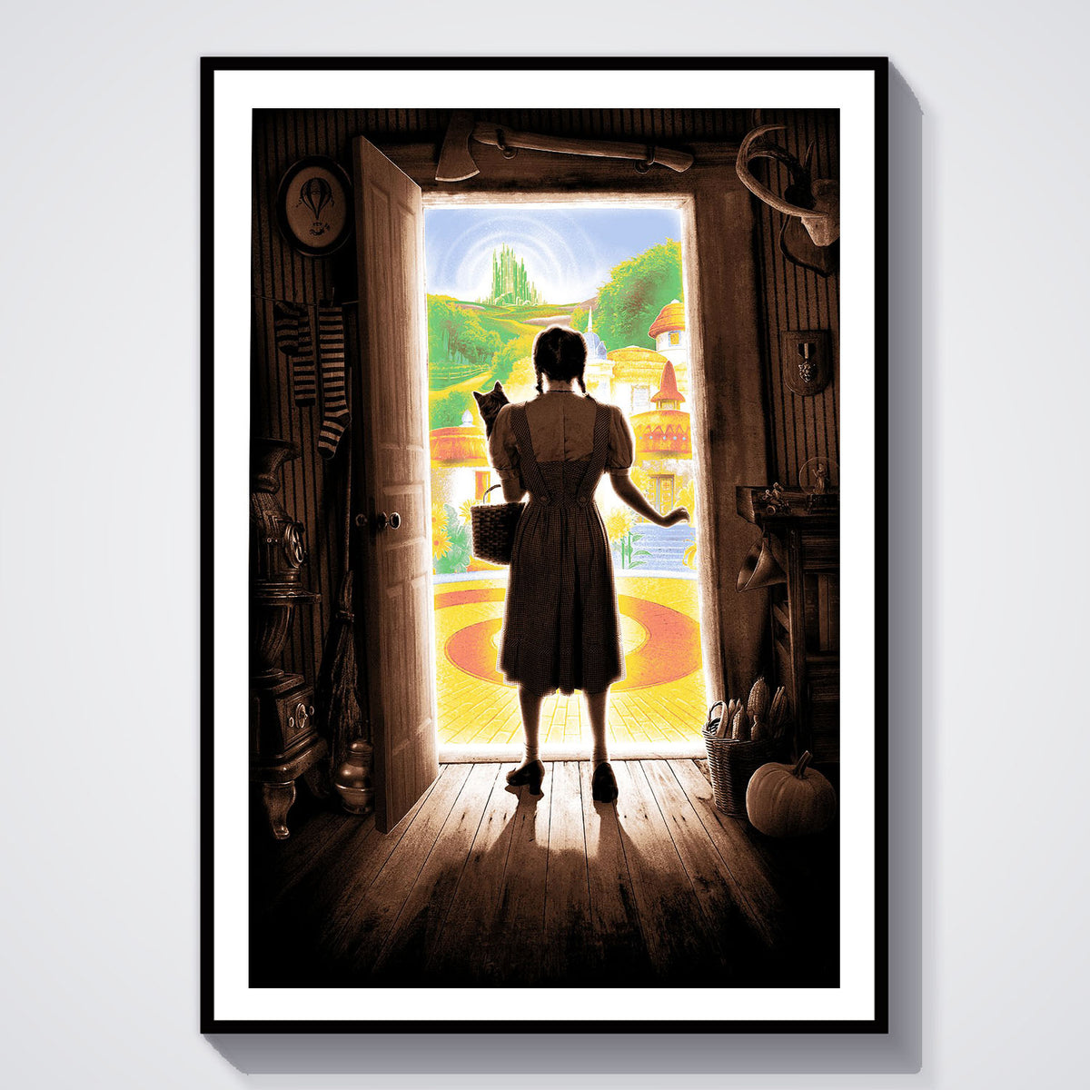 Flex Designs Poster The Wizard of Oz 5 x 7" Home Goods - Movie 1939 Movie Poster