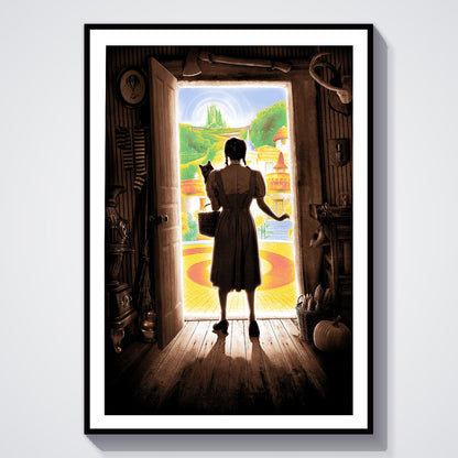 Flex Designs Poster The Wizard of Oz 5 x 7" Home Goods - Movie 1939 Movie Poster