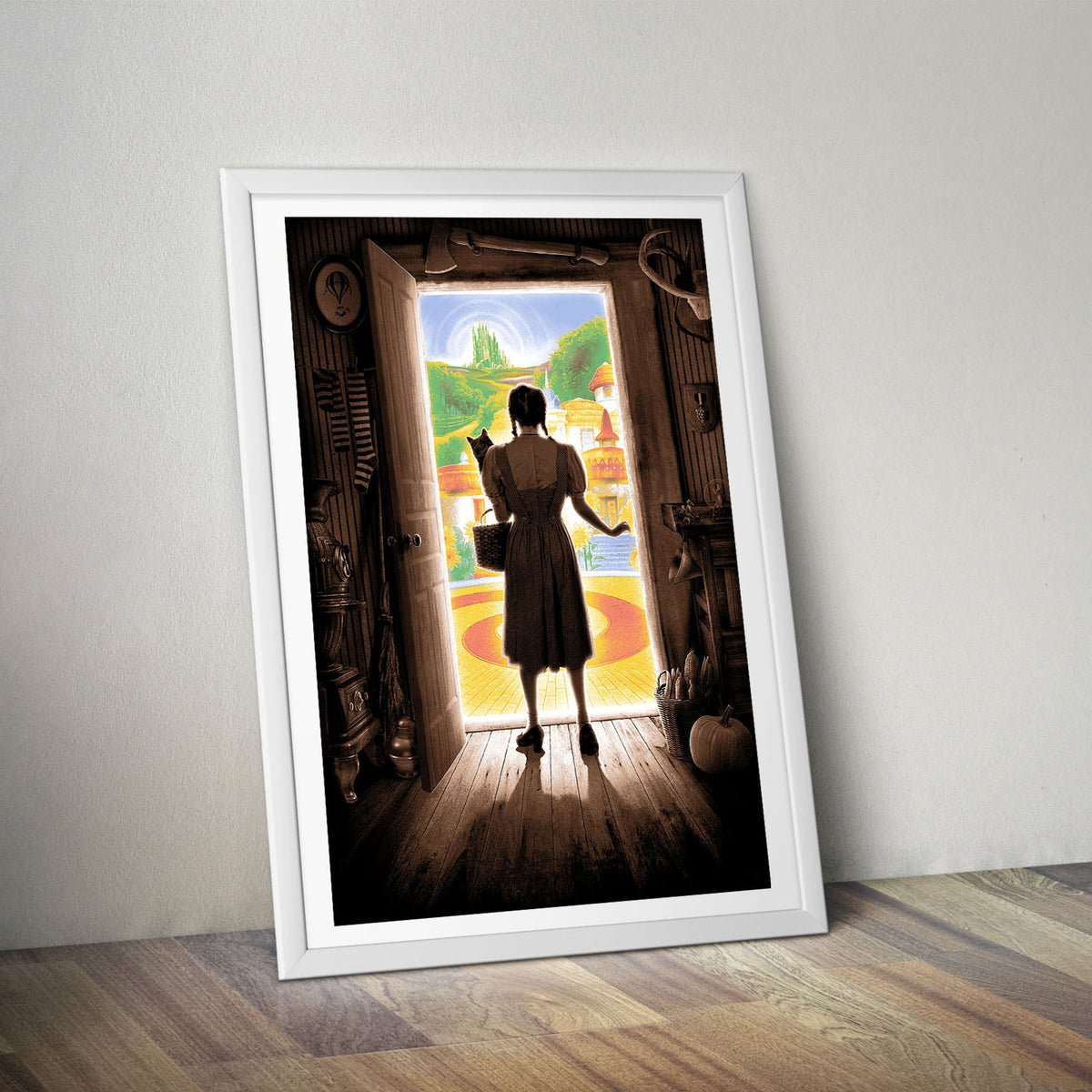Flex Designs Poster The Wizard of Oz 5 x 7" Home Goods - Movie 1939 Movie Poster
