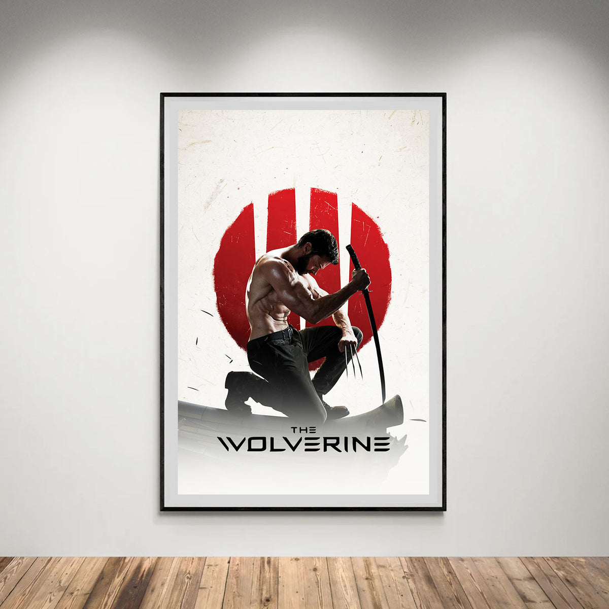 Flex Designs Poster The Wolverine Minimalist 5 x 7" Home Goods - Movie 2013 Movie Poster