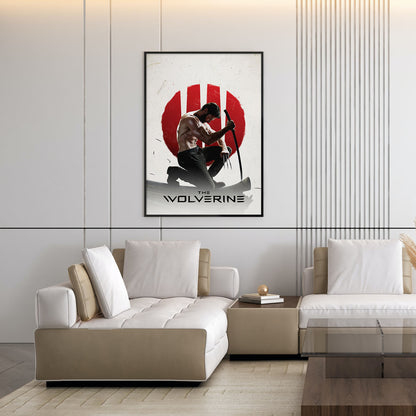 Flex Designs Poster The Wolverine Minimalist 11 x 17" Home Goods - Movie 2013 Movie Poster