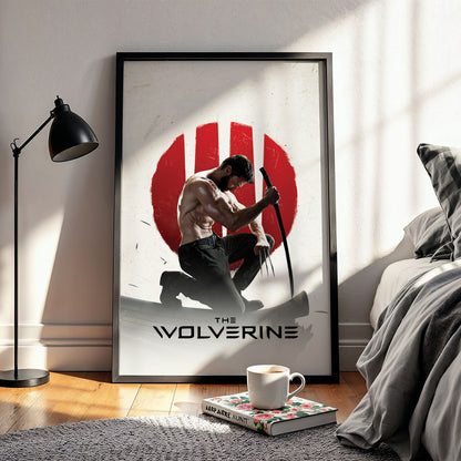 Flex Designs Poster The Wolverine Minimalist 11 x 17" Home Goods - Movie 2013 Movie Poster