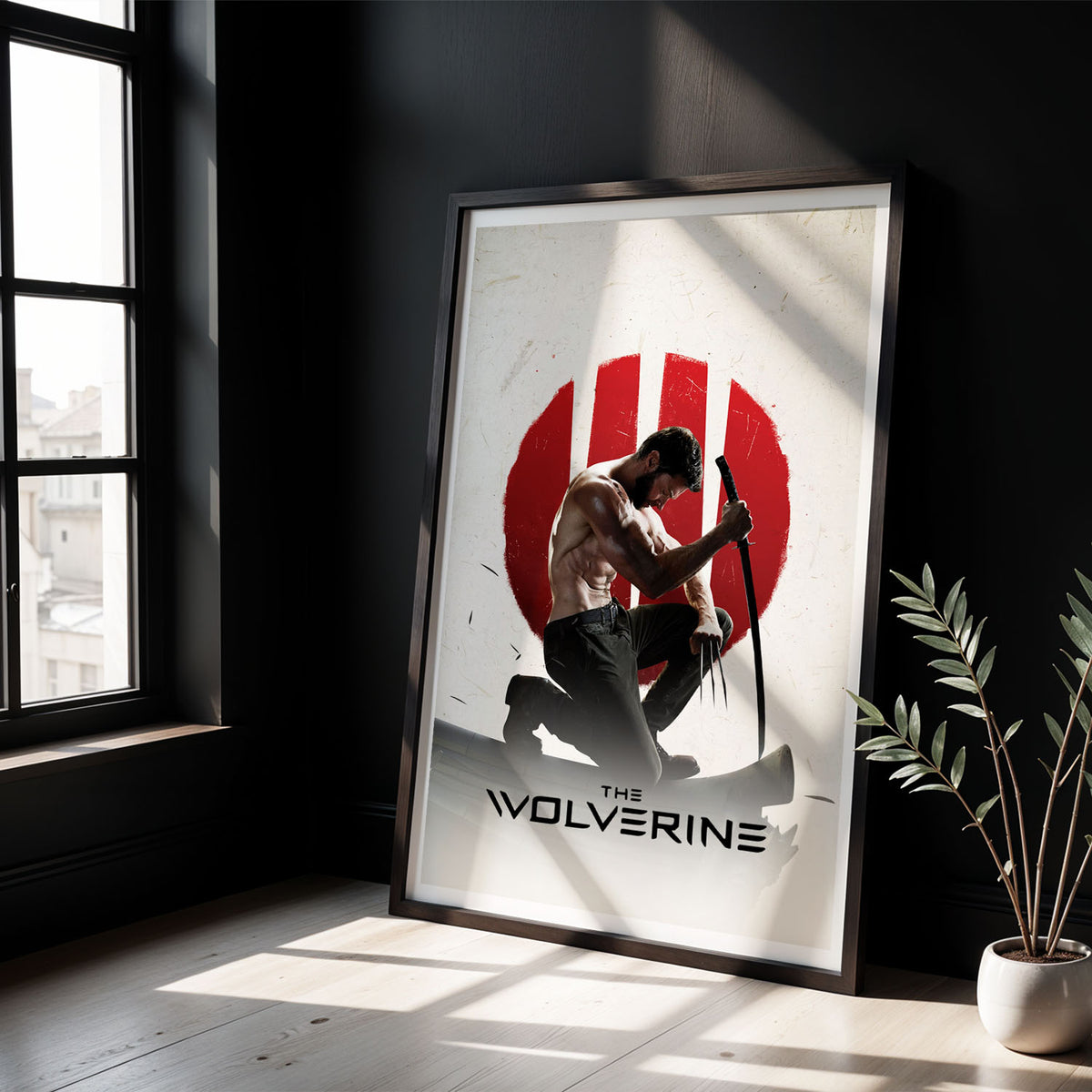Flex Designs Poster The Wolverine Minimalist 5 x 7" Home Goods - Movie 2013 Movie Poster