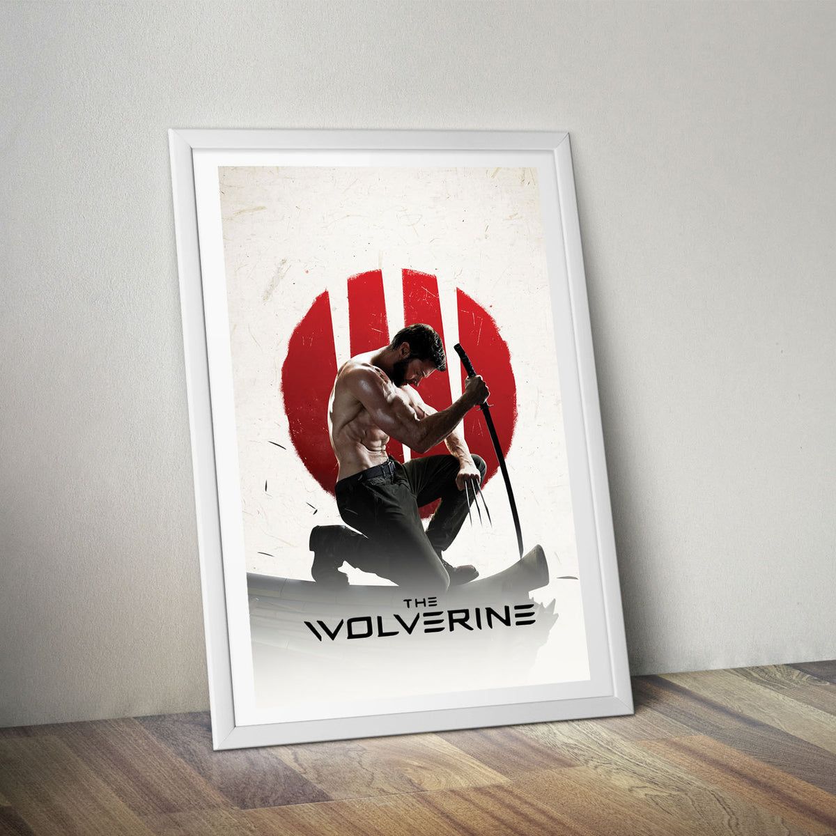 Flex Designs Poster The Wolverine Minimalist 5 x 7" Home Goods - Movie 2013 Movie Poster