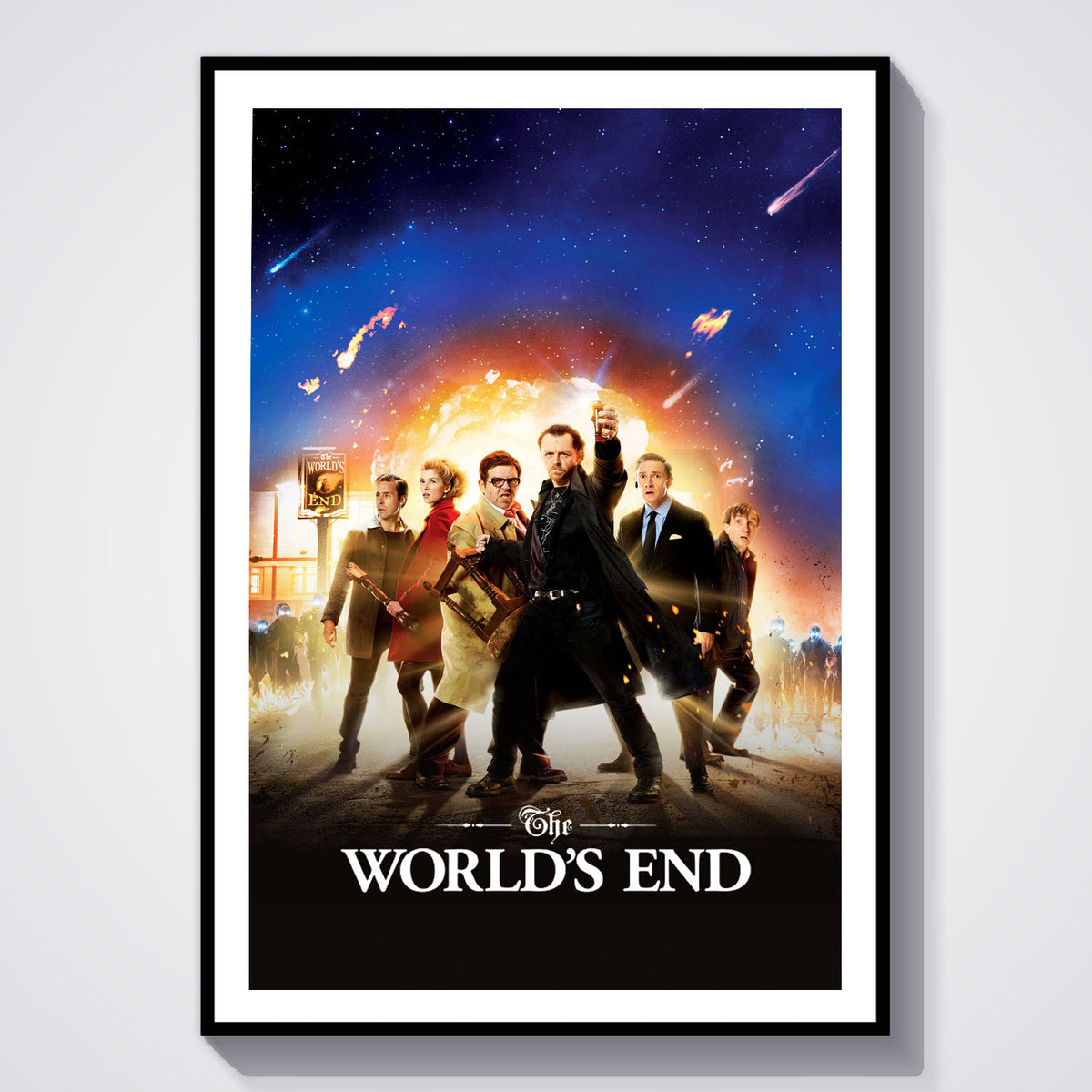 Flex Designs Poster The Worlds End 5 x 7" Home Goods - Movie 2013 Movie Poster