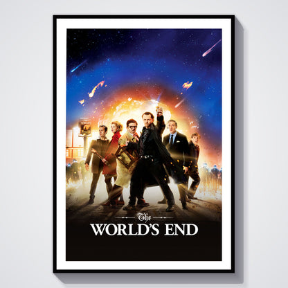 Flex Designs Poster The Worlds End 5 x 7" Home Goods - Movie 2013 Movie Poster