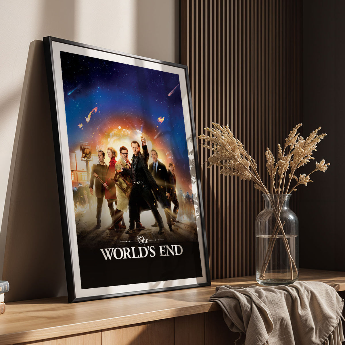 Flex Designs Poster The Worlds End 11 x 17" Home Goods - Movie 2013 Movie Poster