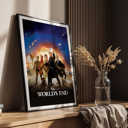 Flex Designs Poster The Worlds End 11 x 17" Home Goods - Movie 2013 Movie Poster