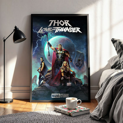 Flex Designs Poster Thor- Love and Thunder 11 x 17" Home Goods - Movie 2022 Movie Poster