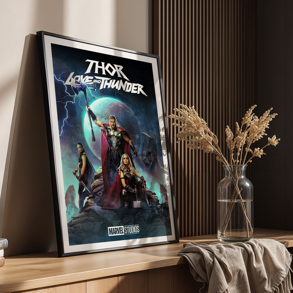 Flex Designs Poster Thor- Love and Thunder 11 x 17" Home Goods - Movie 2022 Movie Poster