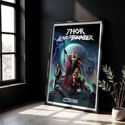 Flex Designs Poster Thor- Love and Thunder 5 x 7" Home Goods - Movie 2022 Movie Poster