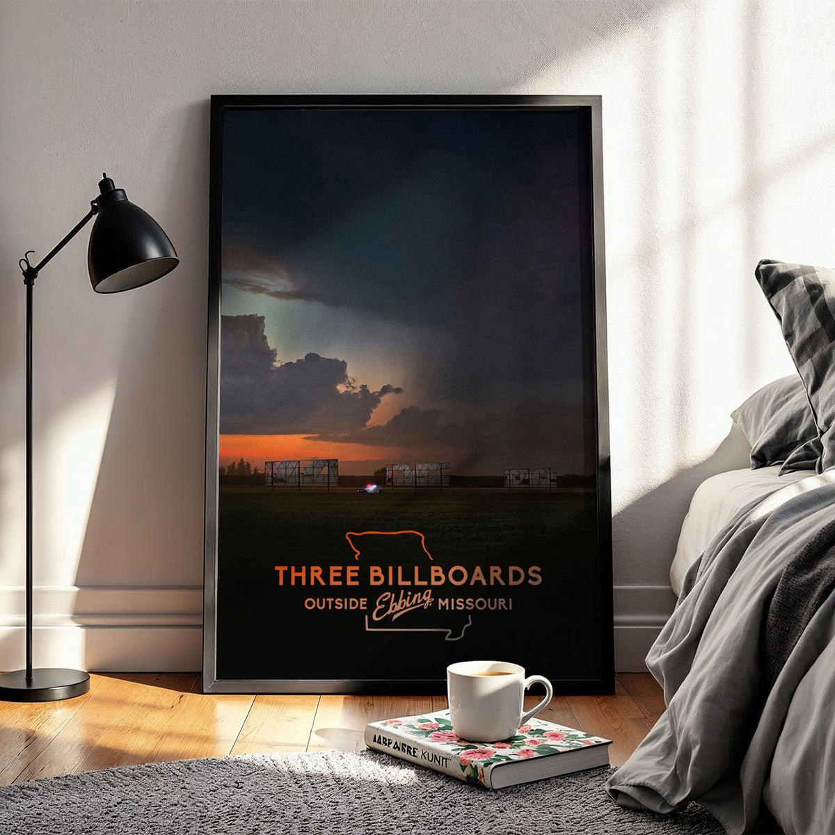 Flex Designs Poster Three Billboards Outside Ebbing, Missouri 11 x 17" Home Goods - Movie 2017 Movie Poster