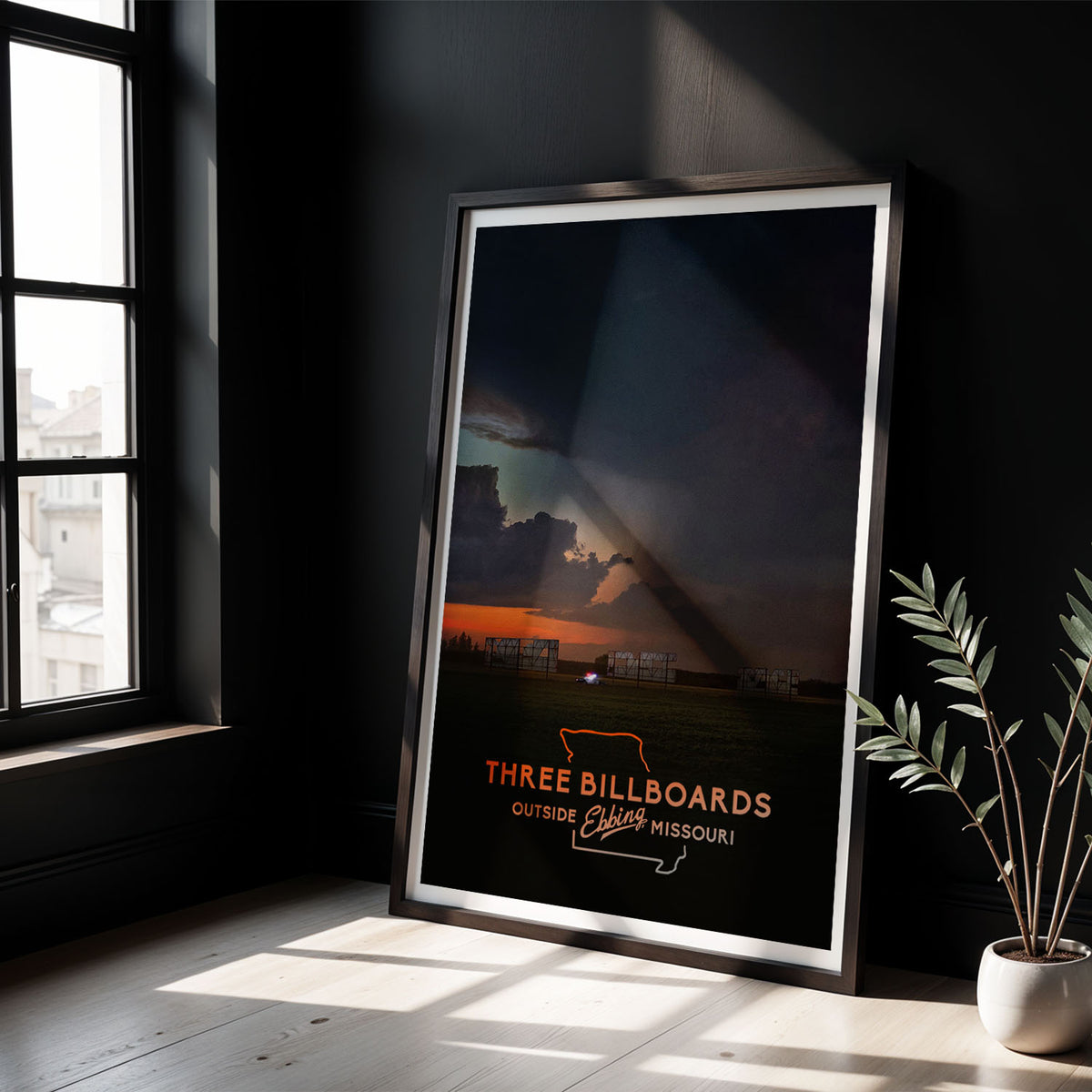 Flex Designs Poster Three Billboards Outside Ebbing, Missouri 5 x 7" Home Goods - Movie 2017 Movie Poster