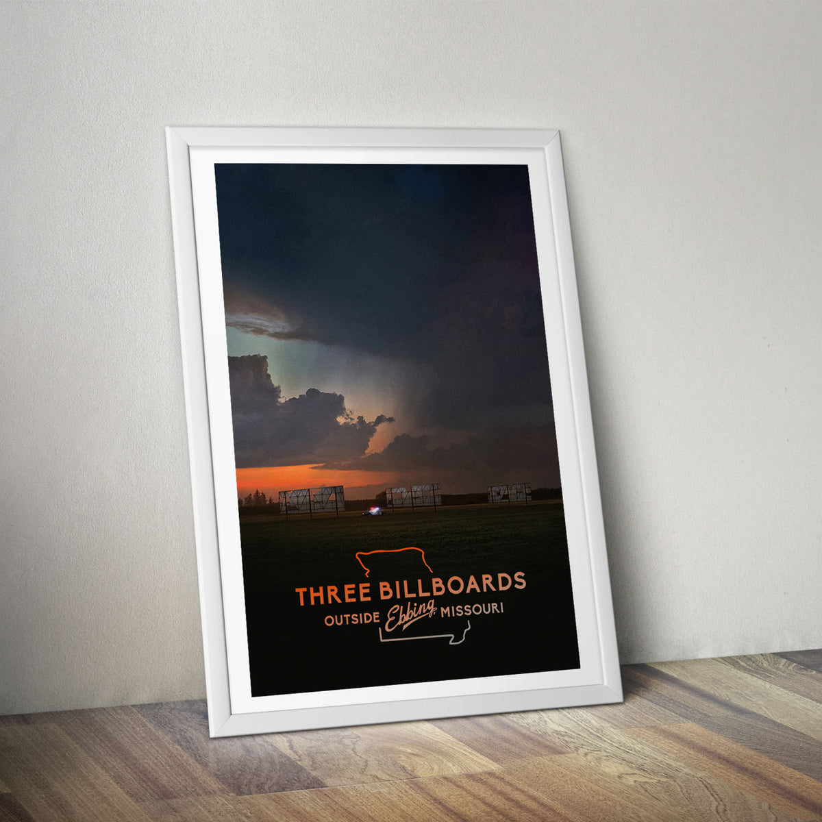 Flex Designs Poster Three Billboards Outside Ebbing, Missouri 5 x 7" Home Goods - Movie 2017 Movie Poster
